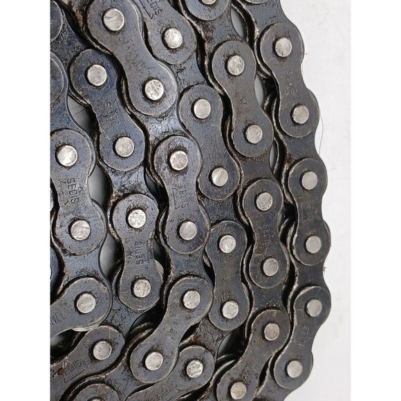 Lot #2 - VINTAGE SACHS-SEDIS 106 LINK CHAIN MADE IN FRANCE AND STEEL BLACK COLOR - Picture 4 of 13